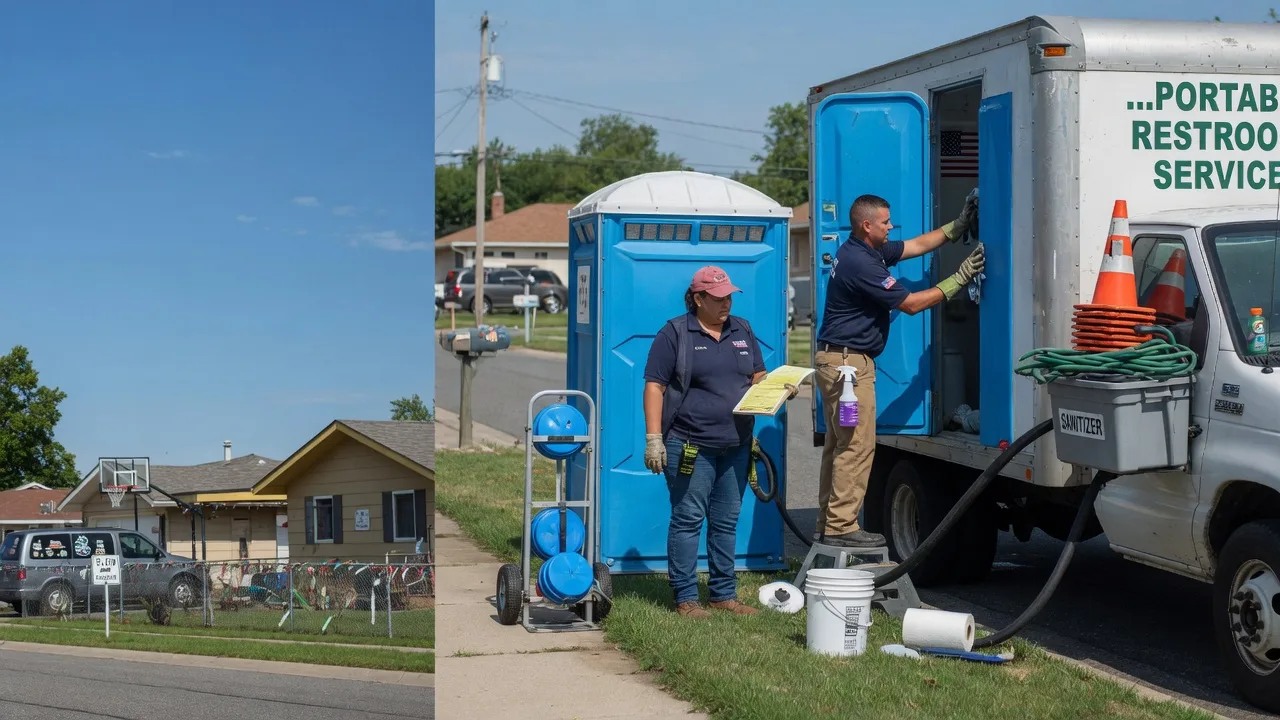 Portable Toilet Rental in Clarksville, MO near me